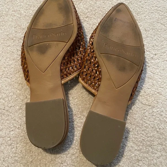 Franco Sarto Sunny Mules in Brown - Picture 2 of 3